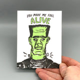 Westland Press Love/Anniversary Card - You Make Me Feel Alive