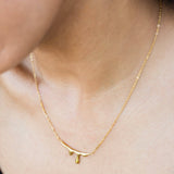 Lava Necklace 18K Gold Plated
