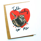 Trashy Raccoon - Love/Anniversary Card
