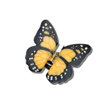Hand-painted Monarch Butterfly Claw Hair Clip