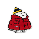 Snoopy Puffy Coat Magnet