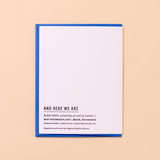 Forever and Evermore - Love/Anniversary Card