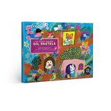 Yumi's Mushroom House Oil Pastels Set