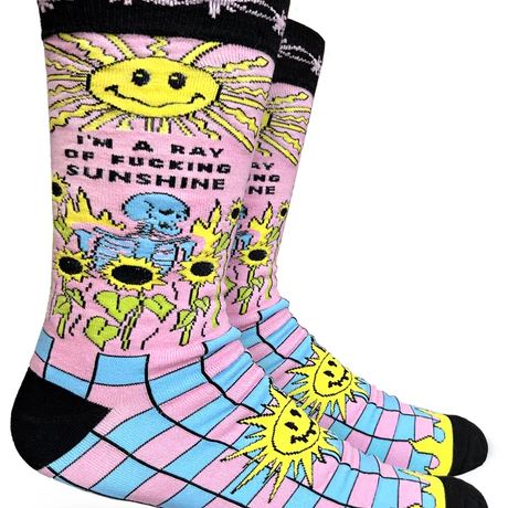 Groovy Things Co. Men's Crew Sock