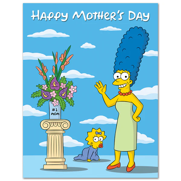The Found Mother's Day Card Marge The Simpsons