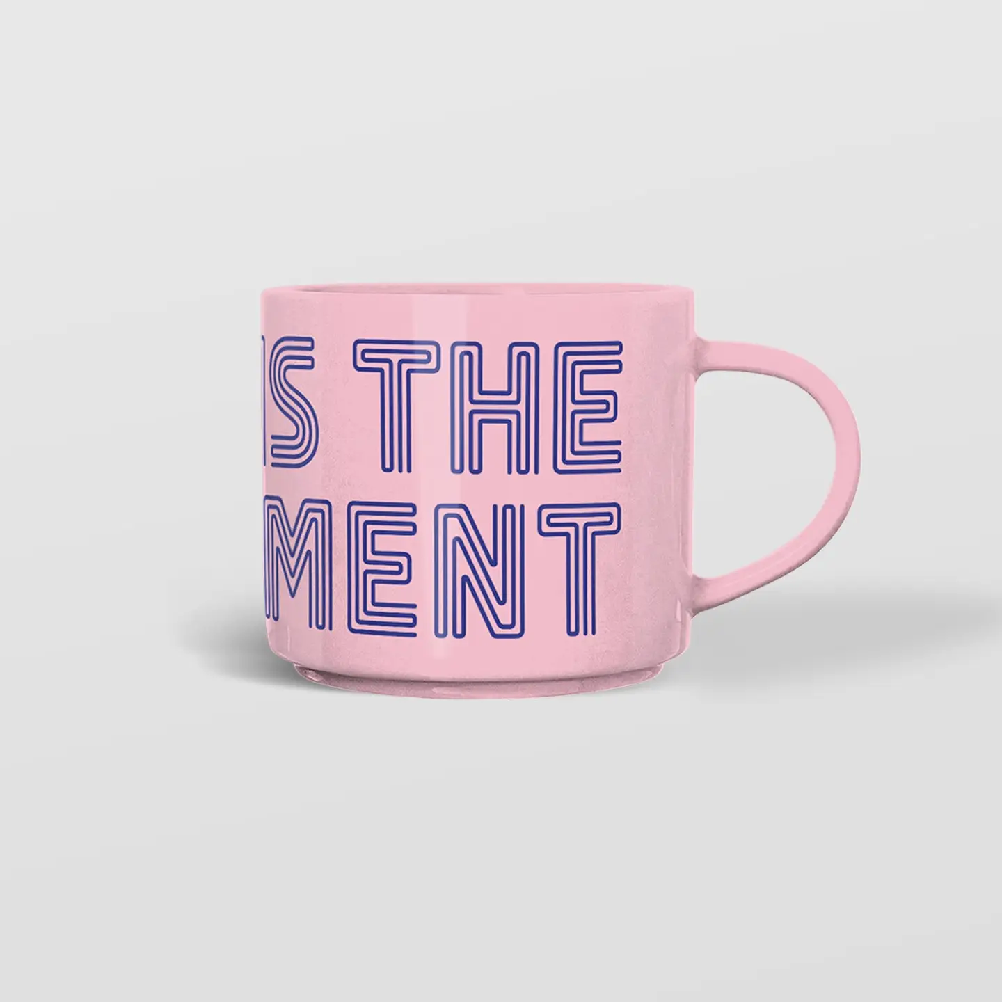 14oz. Ceramic Mug 'Love the Movement'