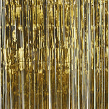 Metallic Foil Fringe Curtain - Eight Colors Available!
