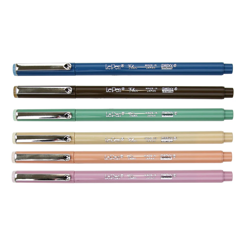 Le Pen Flex Reto Color Set