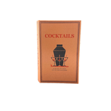Large Linen Book Storage Box - Cocktails