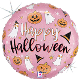 18" Halloween Pink Disco Party Balloon