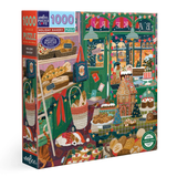 EeBoo 1000 Piece Puzzle Holiday Bakery