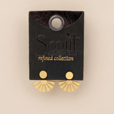 Scout Curated Earring - Sunburst Ear Jacket / Gold Vermeil