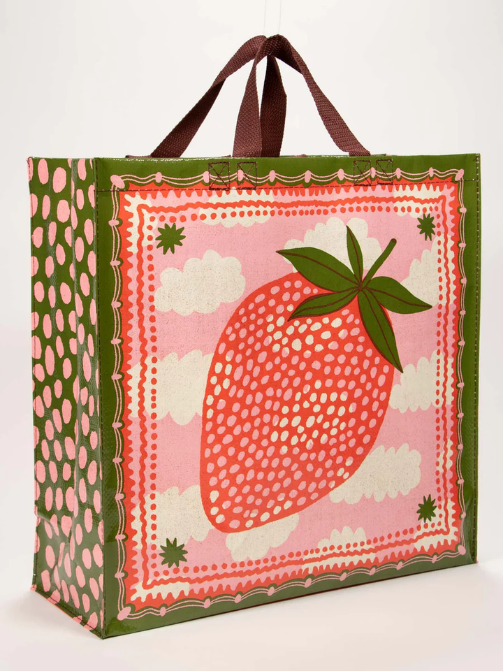 Blue Q Shopper - Strawberry Clouds