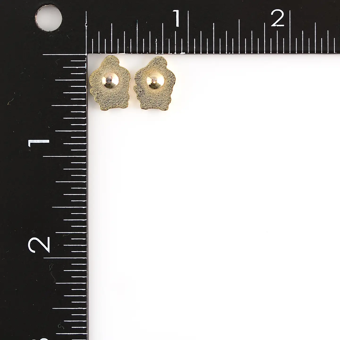 Enamel Stud Earrings -  Frog Magic