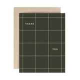 Grid Thank You Card