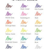 Grabie Set of 18 Glitter Gel Ink Pens