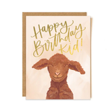 Goat - Birthday Card