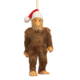 Kurt Adler Furry Santa Bigfoot Ornament