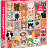 Festive Furballs 500 Piece Puzzle