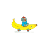 Tattly Temporary Tattoo Sheets Bananas Gorilla