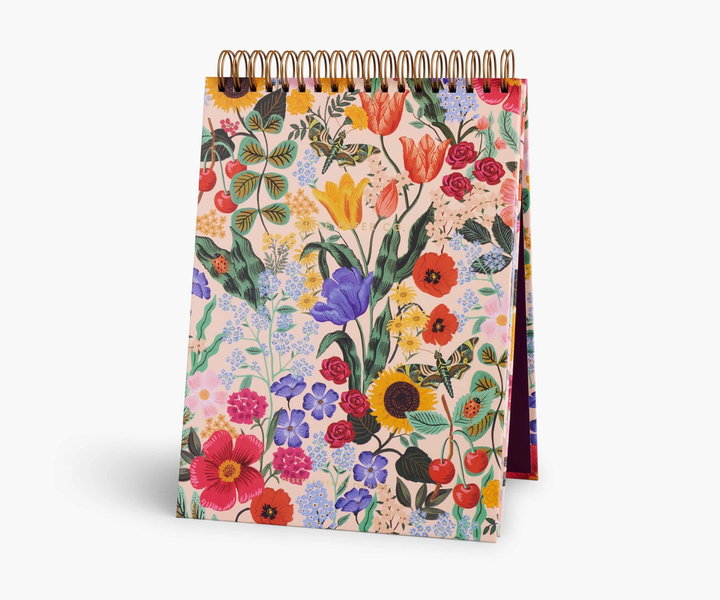 Rifle Paper Weekly Desktop Notepad Blossom