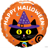 18" Halloween Cat Balloon