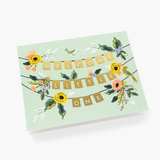 Rifle Paper Co. Baby Card - Welcome Garland
