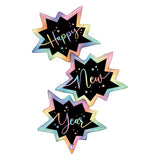 51" New Year Stacking Stars Balloon