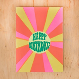Alphabet Studios Birthday Card -  Sunburst