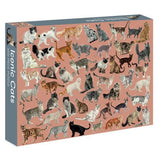 Iconic Cats: 1,000 Piece Jigsaw Puzzle