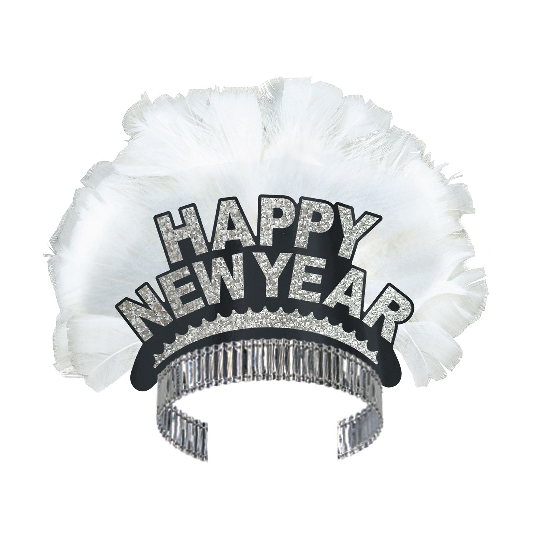 HNY NYE Bird of Paradise Feather Tiara