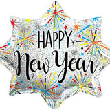18" New Year Sparkles Balloon