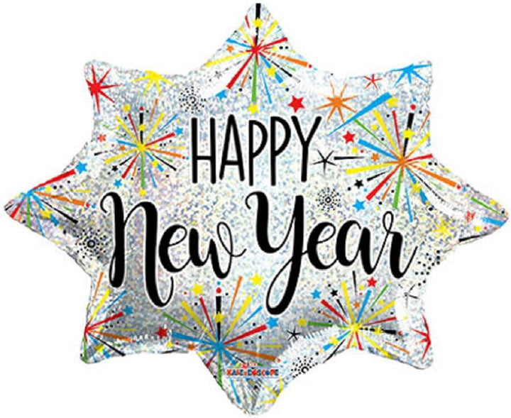 18" New Year Sparkles Balloon