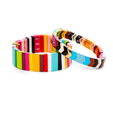 Malibu Sugar Follow Me 1 Tall Vertical Tile Bracelet - Bright Color
