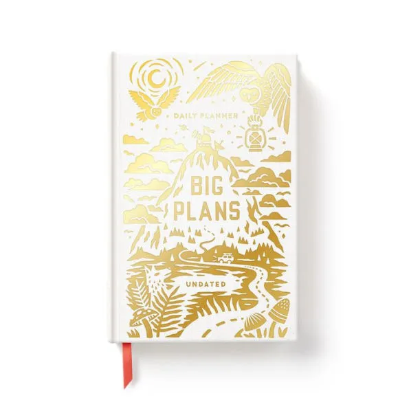 Big Plans Daily Undated Planner