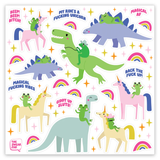 The Swear Jar Sticker Sheet -  Magical Rides