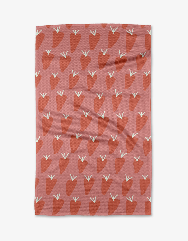 Geometry Tea Towel Bountiful Strawberries