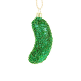 Cody Foster Glass Ornament - Jeweled Pickle