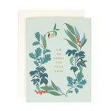 Sorry For Your Loss Sympathy Card