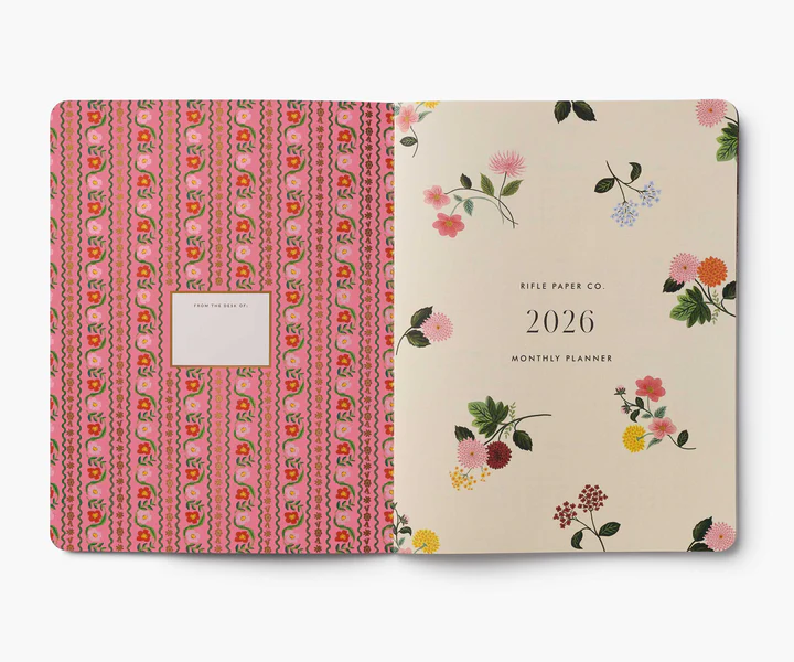 Rifle Paper Co. 2026 Appointment Planner - Dahlia