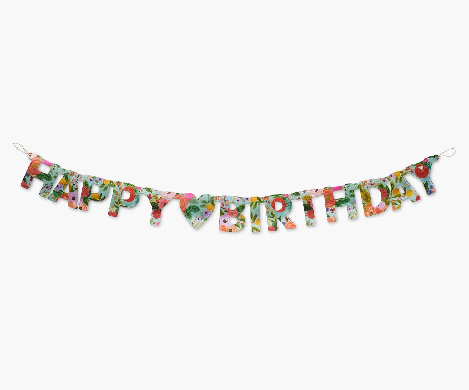 Rifle Paper Happy Birthday Banner Garden Party