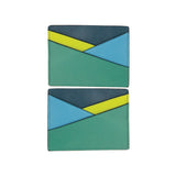 ili New York Asymmetric Card Case - Serenity Multi