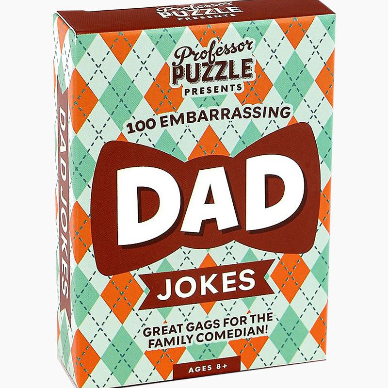 embarrassing dad jokes professor puzzle