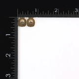 Enamel Stud Earrings -  Mothman