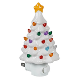 Transpac Pastel Christmas Tree Night Light - Assorted