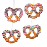 Kurt Adler Foam Chocolate Dipped Pretzel Ornament