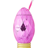 Pink Faceted Light Bulb Sipper