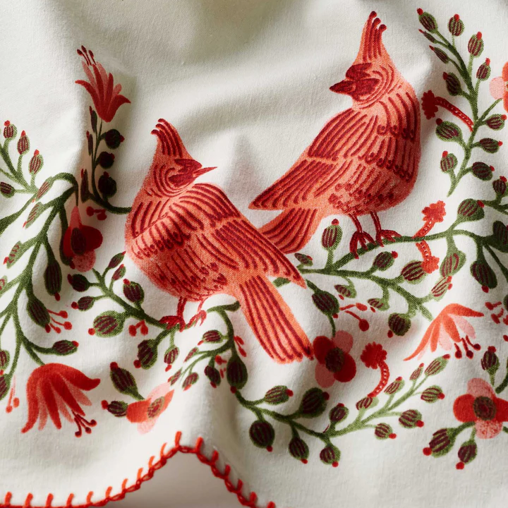 Rifle Paper Co. Tea Towel - Cardinals