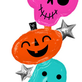 53" Colorful & Creepy Halloween Foil Balloon