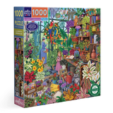 EeBoo 1000 Piece Puzzle Alchemist's Greenhouse